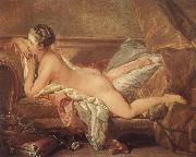 Francois Boucher Reclining Girl oil on canvas